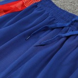24/25 Spain Blue Training Shorts Pants(红边）