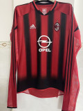2004/2005 ACM Home Long Sleeve Retro Soccer Jersey (长袖)