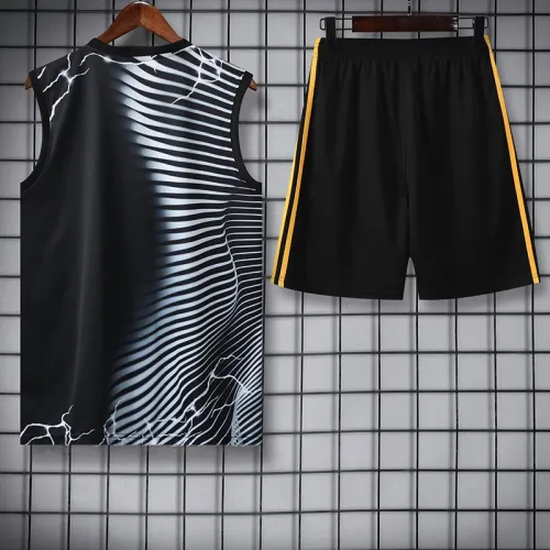 24/25 RMA Black White（Leopard Head）Tank top and shorts suit