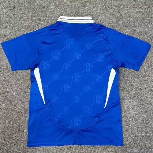 24/25 Schalke 04 Home Fans Soccer Jersey
