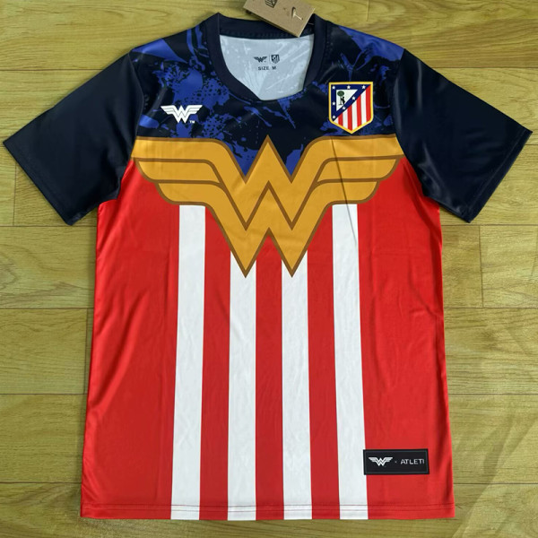 25/26 ATM Wonder Woman Edition Red Fans Soccer Jersey