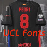24/25 BAR  Away Co branded advertisement  Player Version Soccer Jersey（胸前新广告）