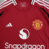 24/25 Man Utd Red Fans Soccer Jersey