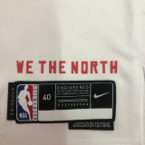 22/23 Raptors BARNES #4 White Top Quality Hot Pressing NBA Jersey