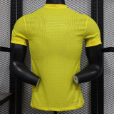 2025 France Yellow Goalkeeper  Player Version Soccer Jersey