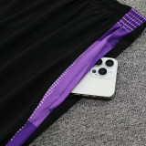 24/25  Germany Purple Kids Half Pull Tracksuit  (半拉链、童装)