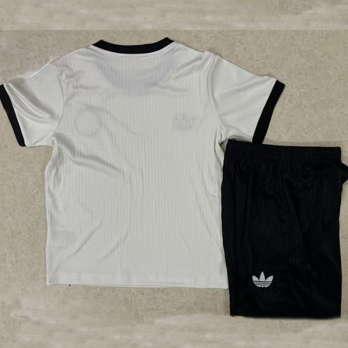 25/26 Germany White 125th Anniversary Edition Kids Soccer Jersey