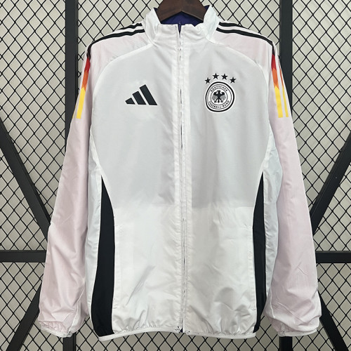 24/25 Germany White & Purple Double Sided Windbreaker (双面风衣)