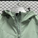 2024 New NK Green Velvet Windbreaker F2（加绒、连帽）