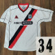 2002/2003 Man City Away Retro Soccer Jersey(带34号)