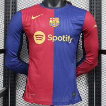 24/25 BAR Home Player Version Long Sleeve Soccer Jersey('Spotify'长袖) 24/25 BAR Home Player Version Long Sleeve Soccer Jersey('Spotify'长袖)