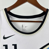 24/25 Hawks YOUNG #11 White Blue City Edition Top Quality Hot Pressing NBA Jersey