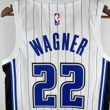 22/23 Magic WAGNER #22 White Home Top Quality Hot Pressing NBA Jersey