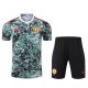 24/25 Man Utd  Green Printing  Training Short Suit