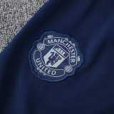25/26  Man Utd Red Polo Collar Pants Set