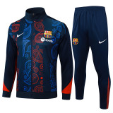24/25  BAR Royal Blue Inkjet puzzle Jacket Tracksuit # A841
