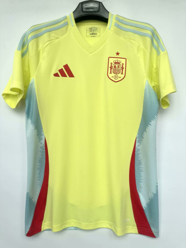 2024 Spain Away 1：1 Fans Soccer Jersey