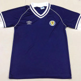 1982 Scotland Home Retro Soccer Jersey