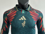 25/26 Mexico Green Special Edition Long Sleeve Player Version Soccer Jersey
