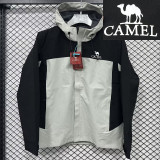 24/25 F705 CAMEL Black &White Single Layer Hooded Windbreaker (连帽）