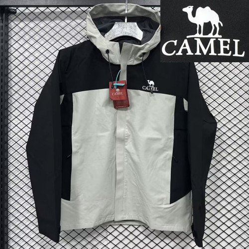 24/25 F705 CAMEL Black &White Single Layer Hooded Windbreaker (连帽）