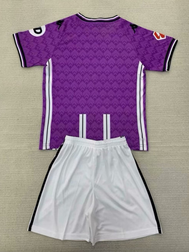 24/25 Valladolid Home  Kids Soccer Jersey