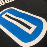 22/23 OKC WESTBROOK #0 Black Top Quality Hot Pressing NBA Jersey