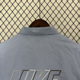 2024 New NK  Grey Windbreaker(背上带字、灰色）