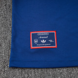 25/26  ARS Royal Blue Retro Training vest Suit #D2516