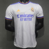 21/22 RMA Home  Player Version Soccer Jersey