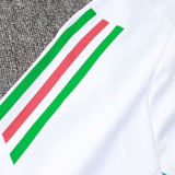 24/25  Italy White Half Pull Tracksuit  (半拉链)