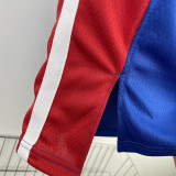 22/23 Pistons ROSE #25 Blue Top Quality Hot Pressing NBA Jersey(V领)