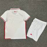 24/25 Monaco Home  Kids Soccer Jersey