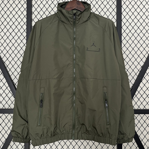 2024 New Jordon Light Green Windbreaker(背下带小字）