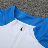 24/25  Italy  White  Half Pull Tracksuit (半拉链)