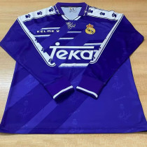 1994/1996 RMA Away Long Sleeve Retro Soccer Jersey