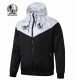 24/25 OLIMPIA White& Black Windbreaker
