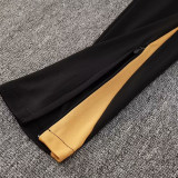 24/25 PSG Black Kids Half Pull Tracksuit  (半拉链)(儿童）