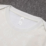 25/26 PSG Beige Training Short Suit #D1312
