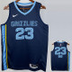 22/23 GRIZZLIES ROSE #23 Dark Blue Top Quality Hot Pressing NBA Jersey