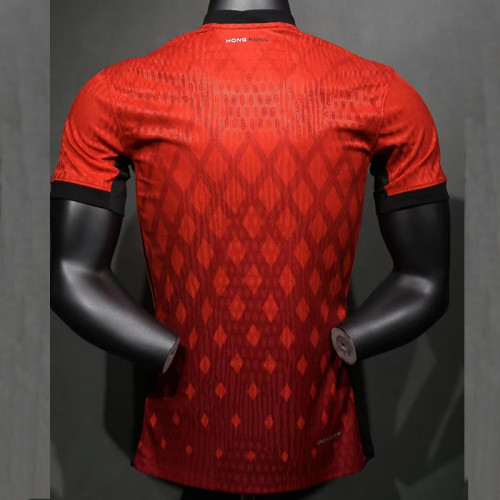 24/25 Chinese Hong Kong Red Home Player Version Soccer Jersey