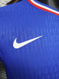 24/25 France Home  Player Version Long Sleeve Soccer Jersey (长袖)