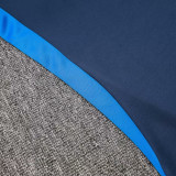 24/25 Marseille Royal Blue Half Pull Tracksuit  (宝蓝、半拉链)