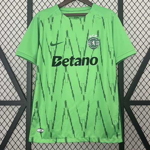 24/25 Sporting Lisbon Fourth Fans Soccer Jersey