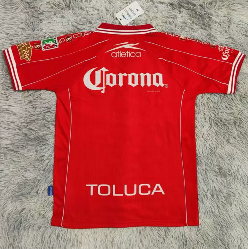 1999/2000 Toluca CD Home Retro  Soccer Jersey