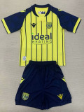 24/25 West Brom Away Kids Soccer Jersey