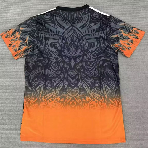 25/26 LIV Orange Eagle's head  Fans Training Shirtsa橙色鹰