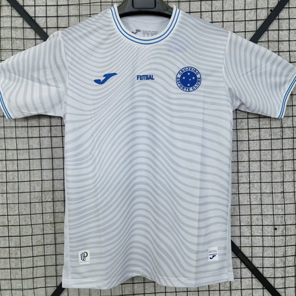 25/26  Cruzeiro Special Edition White Fans Soccer Jersey