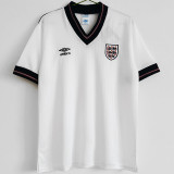 1984/1987 England Home Retro Soccer Jersey