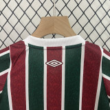 25/26 Fluminense Home Kids Soccer Jersey